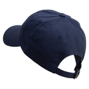 U.S. Navy Veteran Unstructured Low Profile 6 panel Cotton Cap - Navy OSFM