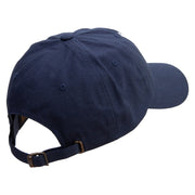 U.S. Navy Veteran Unstructured Low Profile 6 panel Cotton Cap - Navy OSFM