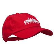 Atlanta Skyline Embroidered Washed Cap