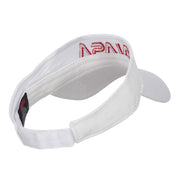 NASA Letter Logo Embroidered Sun Visor