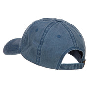 Alaska State Flag Embroidered Washed Cap