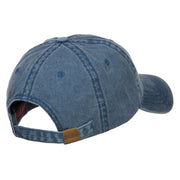 Alaska State Flag Embroidered Washed Cap