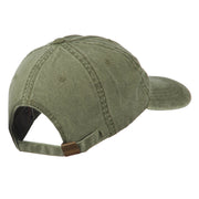 US State Alaska Embroidered Washed Cap