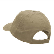 Piano Outline Embroidered Deluxe Washed Twill Cap