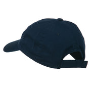 Abraham Lincoln Embroidered Washed Cap