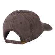 US State Alaska Embroidered Washed Cap