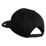 USAF Retired Patched Solid Cotton Twill Pro Style Cap - Black OSFM