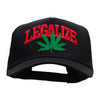 Legalize Marijuana Patched Solid Cotton Twill 5 Panel Prostyle Snap Cap