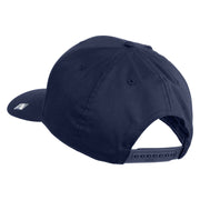 USAF Retired Patched Solid Cotton Twill Pro Style Cap - Navy OSFM