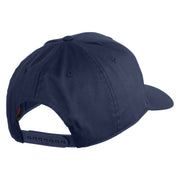 USAF Retired Patched Solid Cotton Twill Pro Style Cap - Navy OSFM