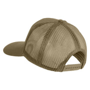 U.S. Navy Ships Blue Patched Solid Cotton Twill Mesh Prostyle Cap - Khaki OSFM