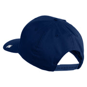 USAF Retired Patched Solid Cotton Twill Pro Style Cap - Royal OSFM