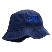 Cool Ski Embroidered Pigment Dyed Bucket Hat