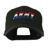 Three Color Army Logo Embroidered Cap