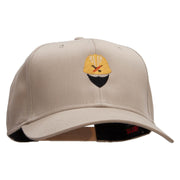 Architect Embroidered Solid Cotton Twill Pro Style Cap - Khaki OSFM