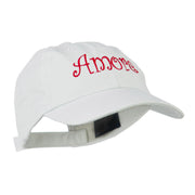 Wording of Amore Embroidered Cap