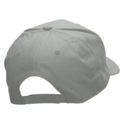 London Embroidered Solid Wool Blend Prostyle Snapback Cap - Grey OSFM