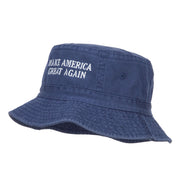 Make America Great Again Embroidered Bucket Hat