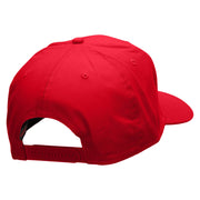 Architect Embroidered Solid Cotton Twill Pro Style Cap - Red OSFM