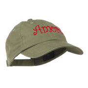 Wording of Amore Embroidered Cap