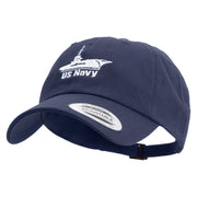 US Navy Unstructured Low Profile 6 panel Cotton Cap