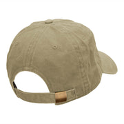 American Hot Dog Embroidered Washed Cap