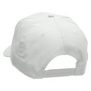 Architect Embroidered Solid Cotton Twill Pro Style Cap - White OSFM