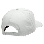 Architect Embroidered Solid Cotton Twill Pro Style Cap - White OSFM