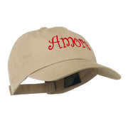 Wording of Amore Embroidered Cap