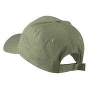 Three Color Army Logo Embroidered Cap