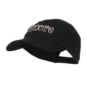 Wording of Amore Embroidered Cap