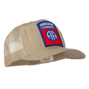 82nd Airborne Military Patched Mesh Cap