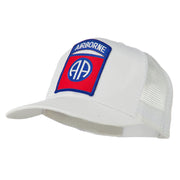 82nd Airborne Military Patched Mesh Cap