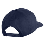 USAF Veteran Patched Solid Cotton Twill Pro Style Cap - Navy OSFM