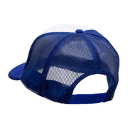 Sexy Trucker Mud Flap Patched Two Tone Polyester 5 Panel Foam Front Mesh Back Cap