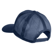 U.S. Seabees Can Do Blue Patched Solid Cotton Twill Mesh Prostyle Cap - Navy OSFM