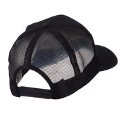 Asia, Australia and Other Flag Letter Patched Mesh Cap