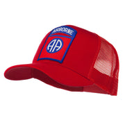 82nd Airborne Military Patched Mesh Cap