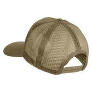 U.S. Seabees Can Do Blue Patched Solid Cotton Twill Mesh Prostyle Cap - Khaki OSFM