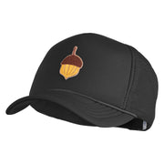 Acorn Patched Summer Foam Mesh Trucker Cap - Black OSFM