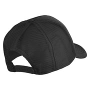 Acorn Patched Summer Foam Mesh Trucker Cap - Black OSFM
