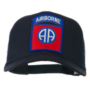 82nd Airborne Military Patched Mesh Cap