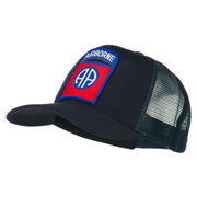 82nd Airborne Military Patched Mesh Cap