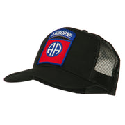 82nd Airborne Military Patched Mesh Cap