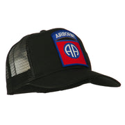 82nd Airborne Military Patched Mesh Cap