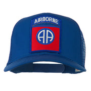 82nd Airborne Military Patched Mesh Cap