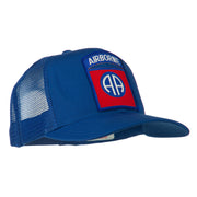 82nd Airborne Military Patched Mesh Cap