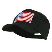 American Flag Embroidered Cap