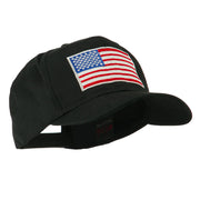 American Flag Embroidered Cap