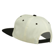 Arial Number 10 Embroidered Classic Two Tone Snap Back Cap